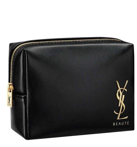 ysl cosmetic pouch|ysl beaute makeup bag.